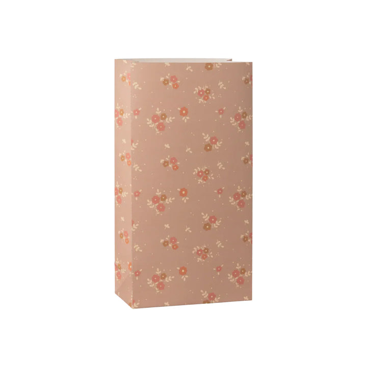 Maileg Medium Gift Bag Michette – medium-size Maileg gift bag in Michette floral print, front view