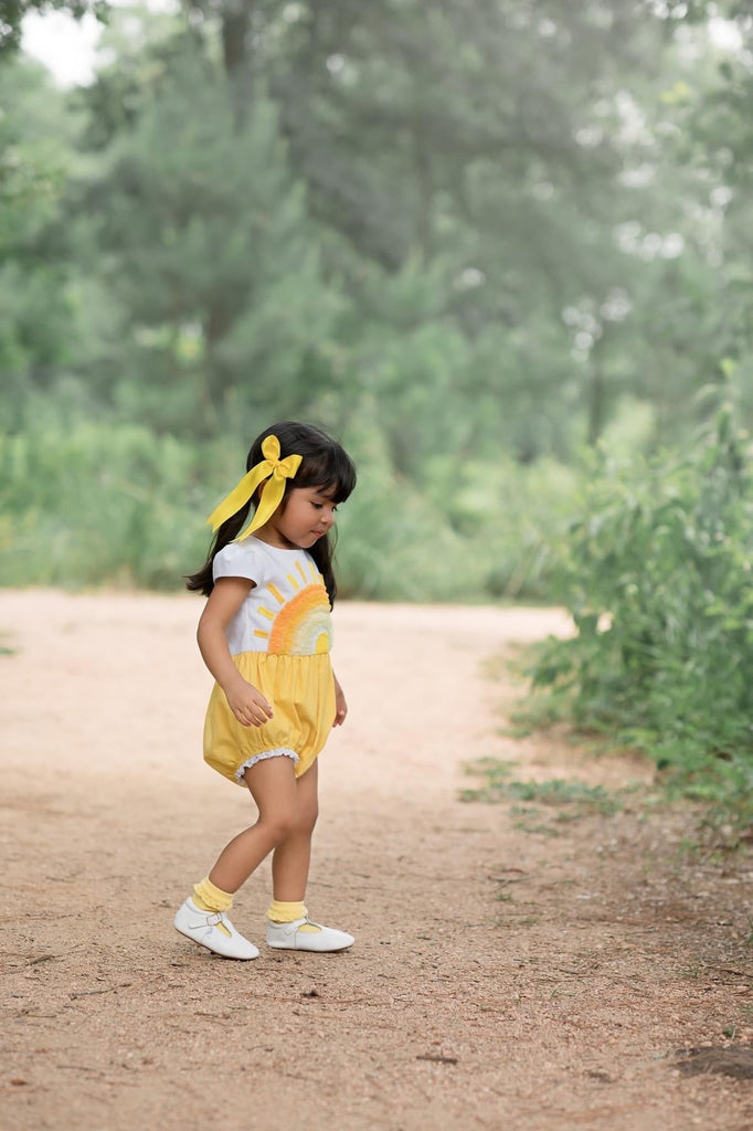 Girl walking in the anti-slip leather white t-bar shoes