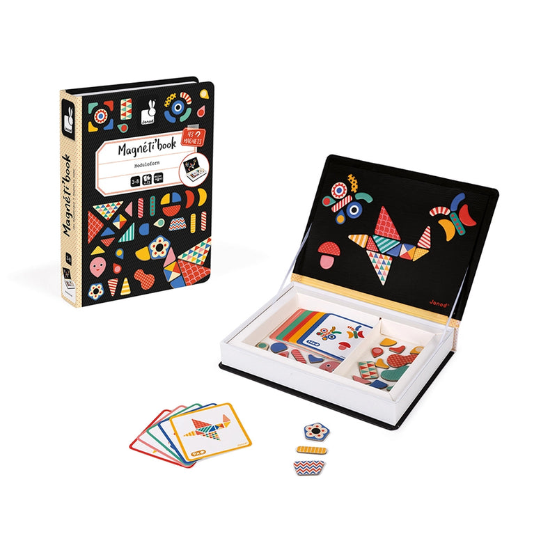 Janod Magnetibook moduloform kids puzzles