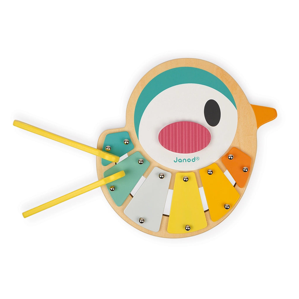 Janod pure burd xylo kids wooden toys