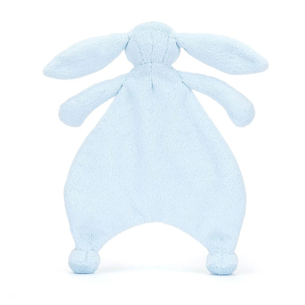 Jellycats stuffed animal bashful blue bunny comforter