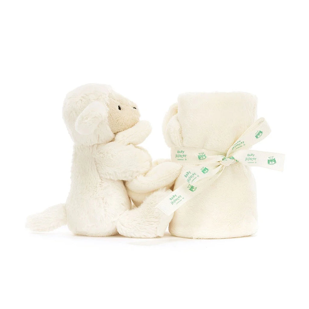 jellycat stuffed animals bashful lamb soother