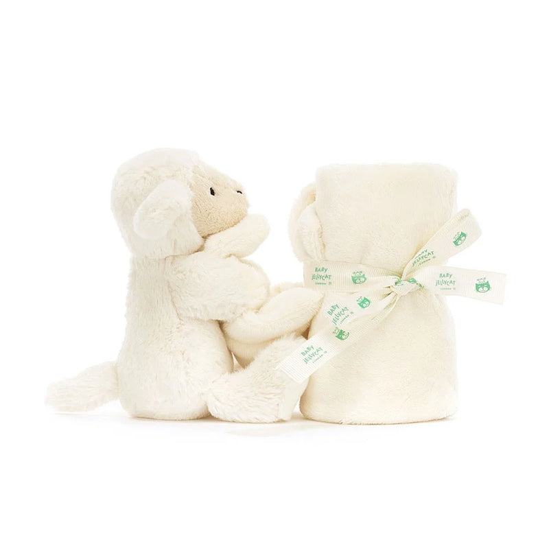 jellycat stuffed animals bashful lamb soother