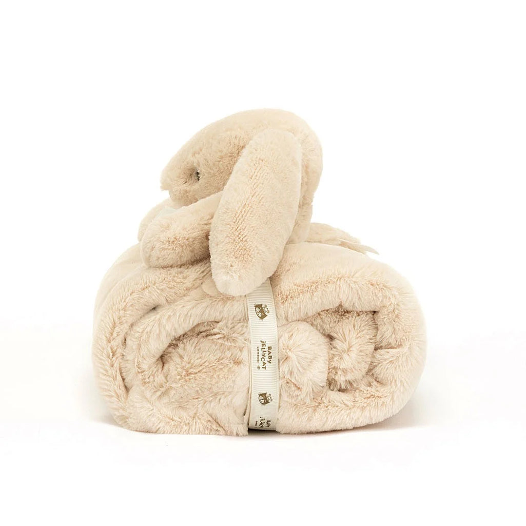 Jellycats plushies bashful willow bunny blankie