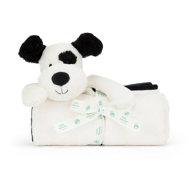 Jellycat stuffed animal cream puppy blankie