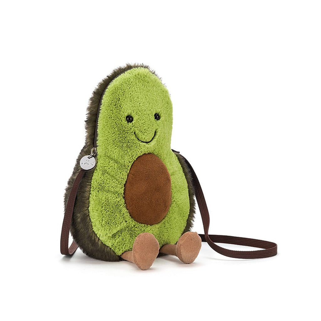 jelly cat amuseable avocado plush toy bag