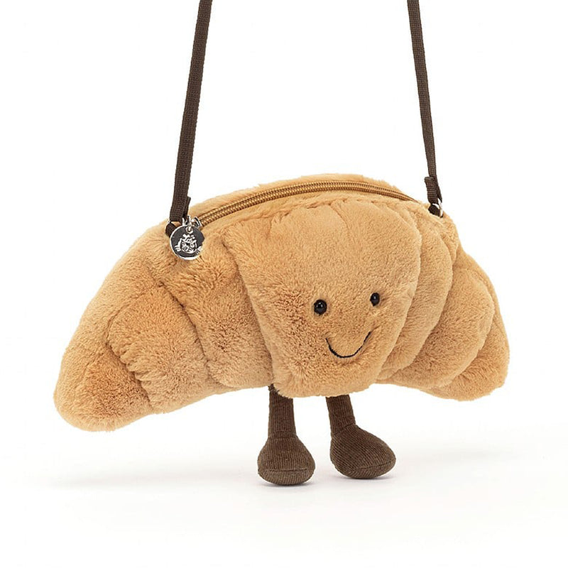 jelly cat stuffies croissant plush bag