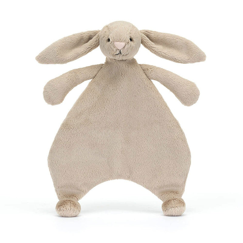 Jelly cat toys beige bunny comforter