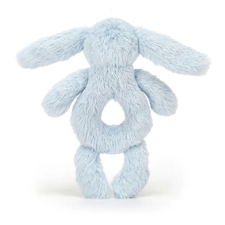 Jellycat plushies bashful blue bunny rattle