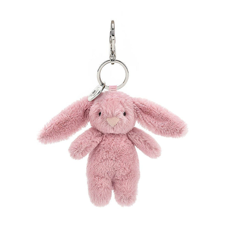 jellycat bashful tulip bunny stuffies bag charm