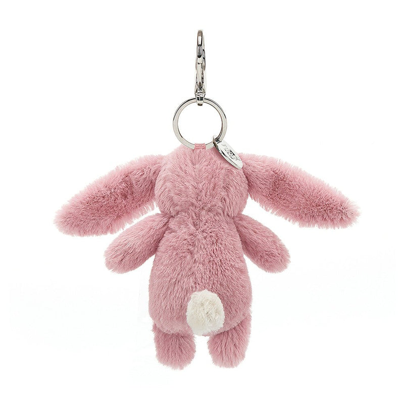 Jelly cats pink stuffed animal bunny charm