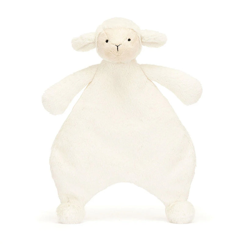 Jellycat stuffed animals Bashful Lamb Comforter