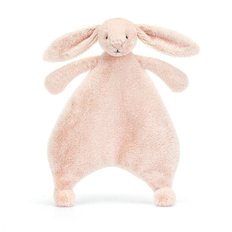 Jellycats stuffed animal blush bunny comforter