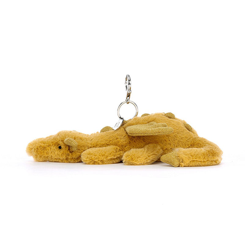 jellycat plush stuffed animal dragon bag charm