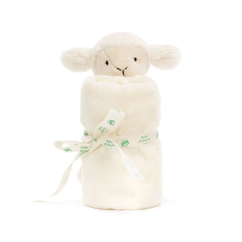 Jellycat plush bashful lamb soother