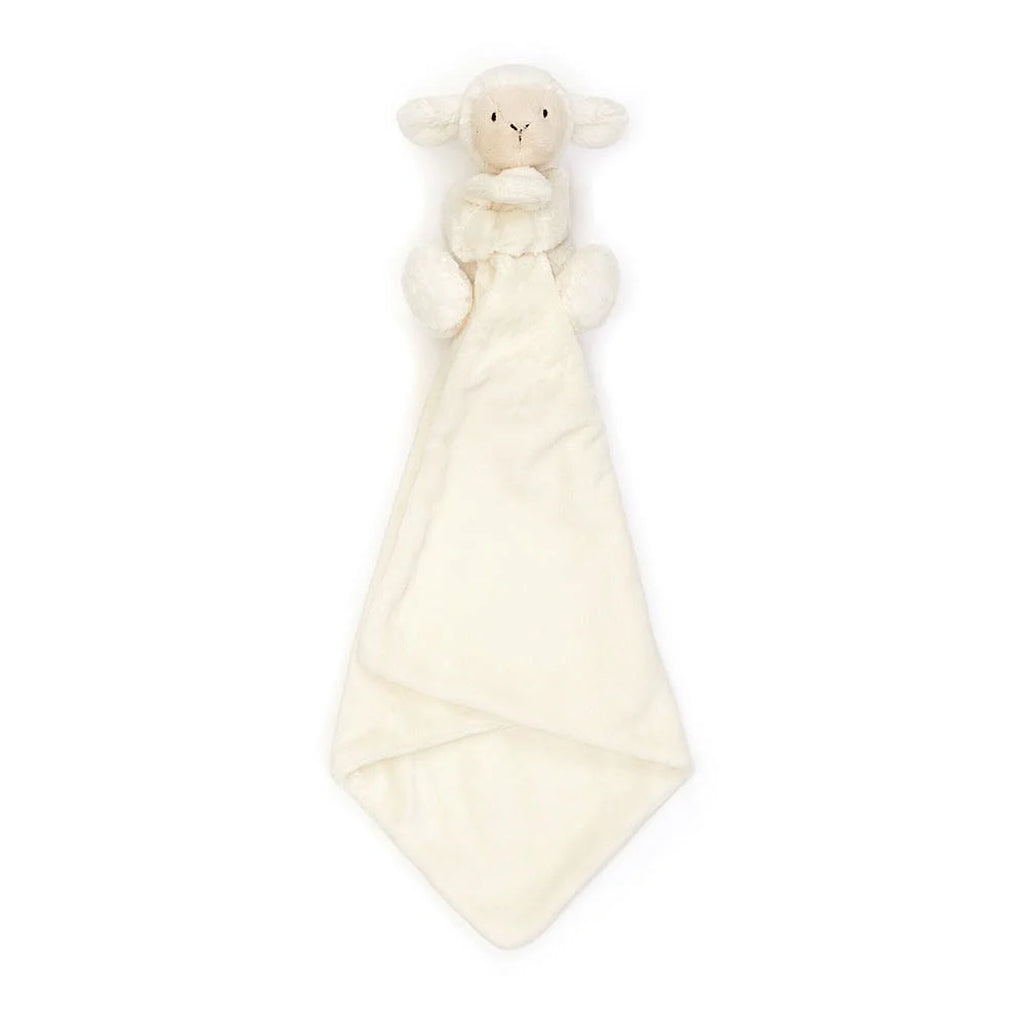 Jellycat stuffed animal bashful lamb soother