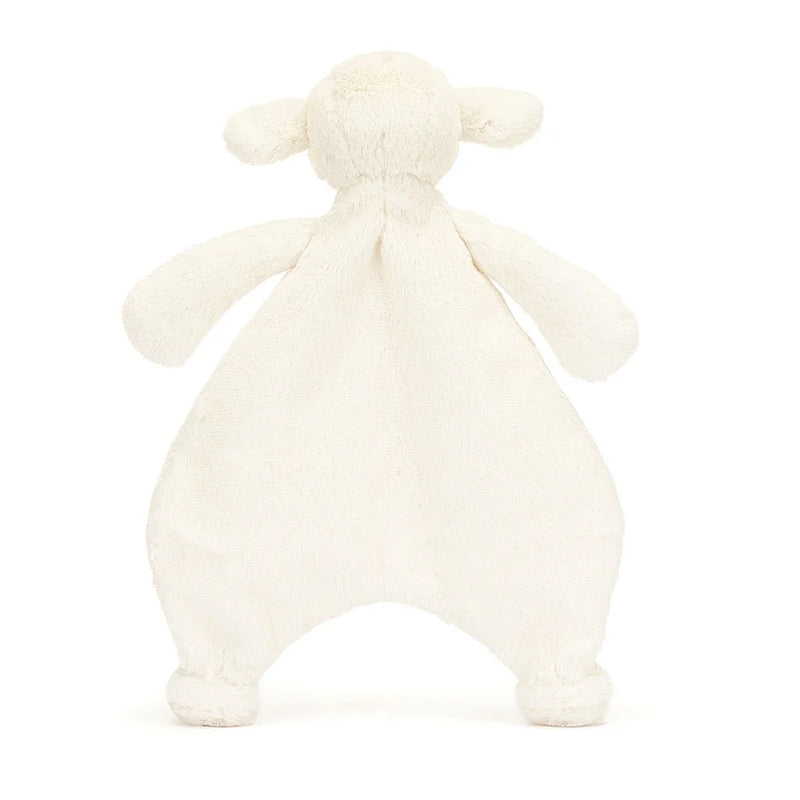 Jellycats stuffies bashful lamb comforter