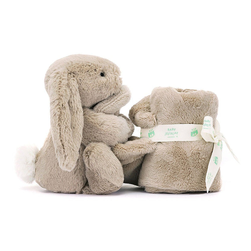 Jellycats plushies beige bunny soother