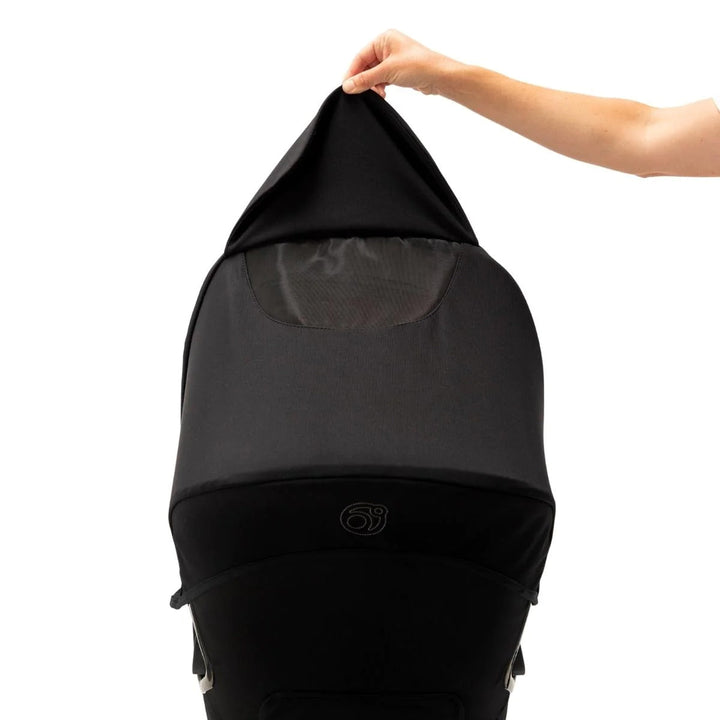 Melange gray Orbit Baby Jog & Sleep Travel System machine-washable bassinet stroller system