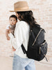 JuJuBe Everyday Diaper Backpack in Black, a versatile and comfortable diaper bag