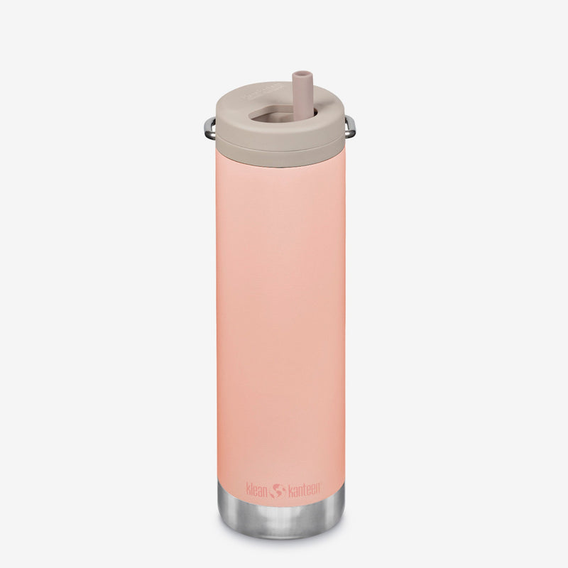 Peach Parfait Klean Kanteen 20oz TKWide with Twist Cap, non toxic metal bottle for everyday use.