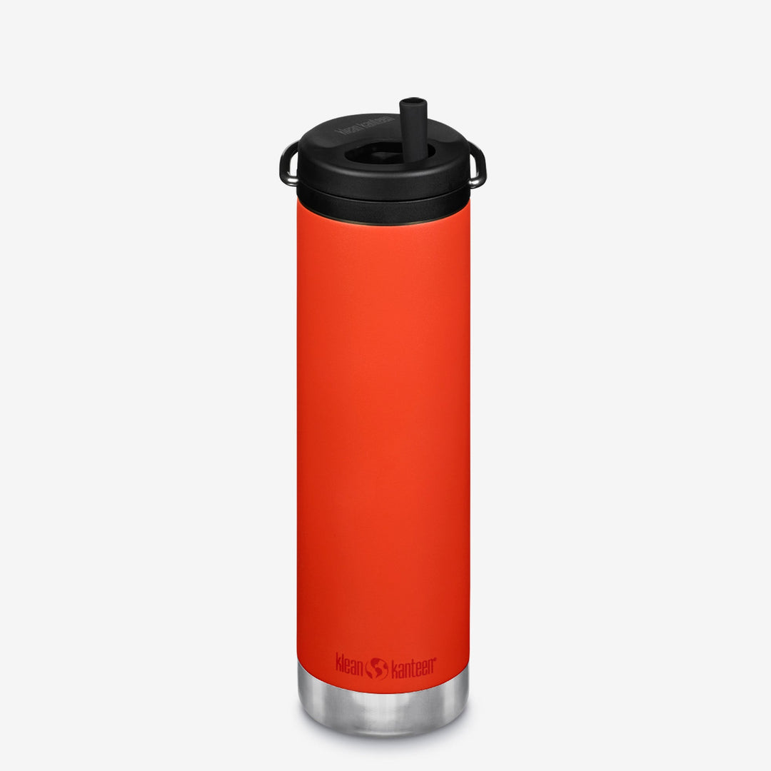 Twilight Klean Kanteen 20oz TKWide with Twist Cap, insulated and leak proof for reliable drinking.
