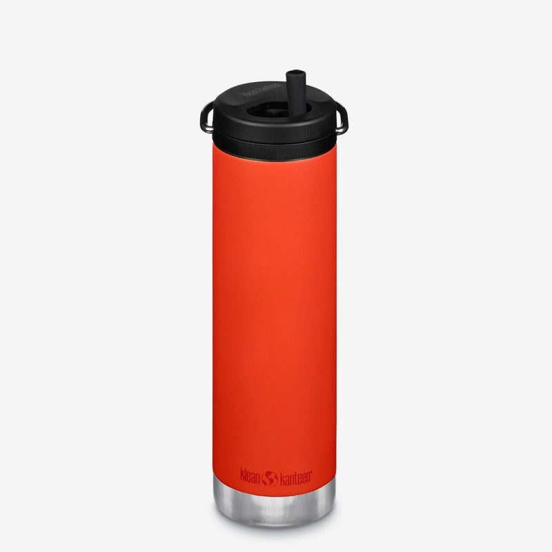 Twilight Klean Kanteen 20oz TKWide with Twist Cap, insulated and leak proof for reliable drinking.