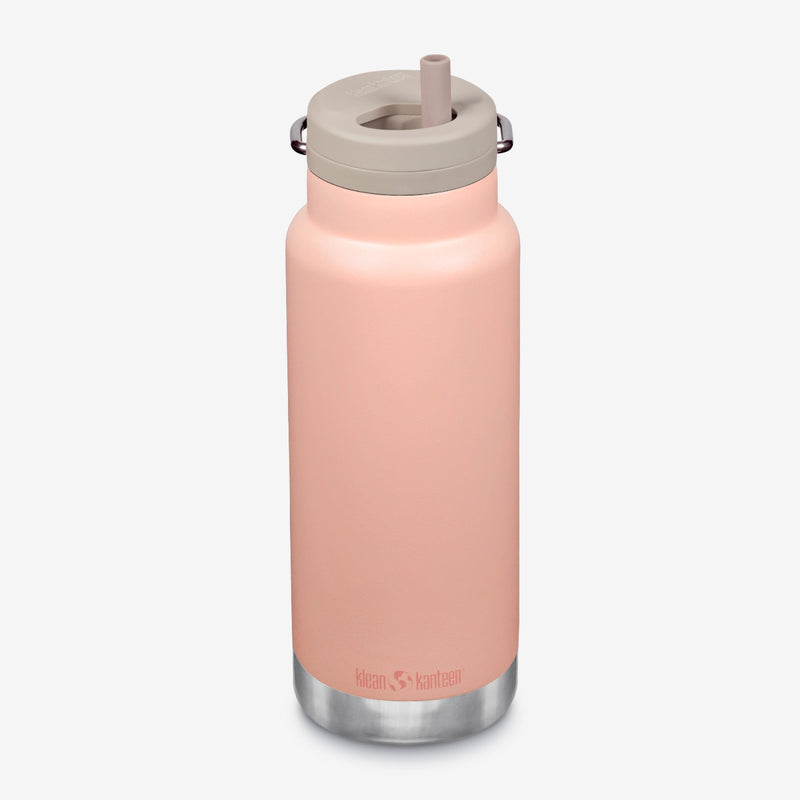 Pastel Klean Kanteen 32oz TKWide with Twist Cap in Purple Potion, crafted from recycled metal with a minimalist finish