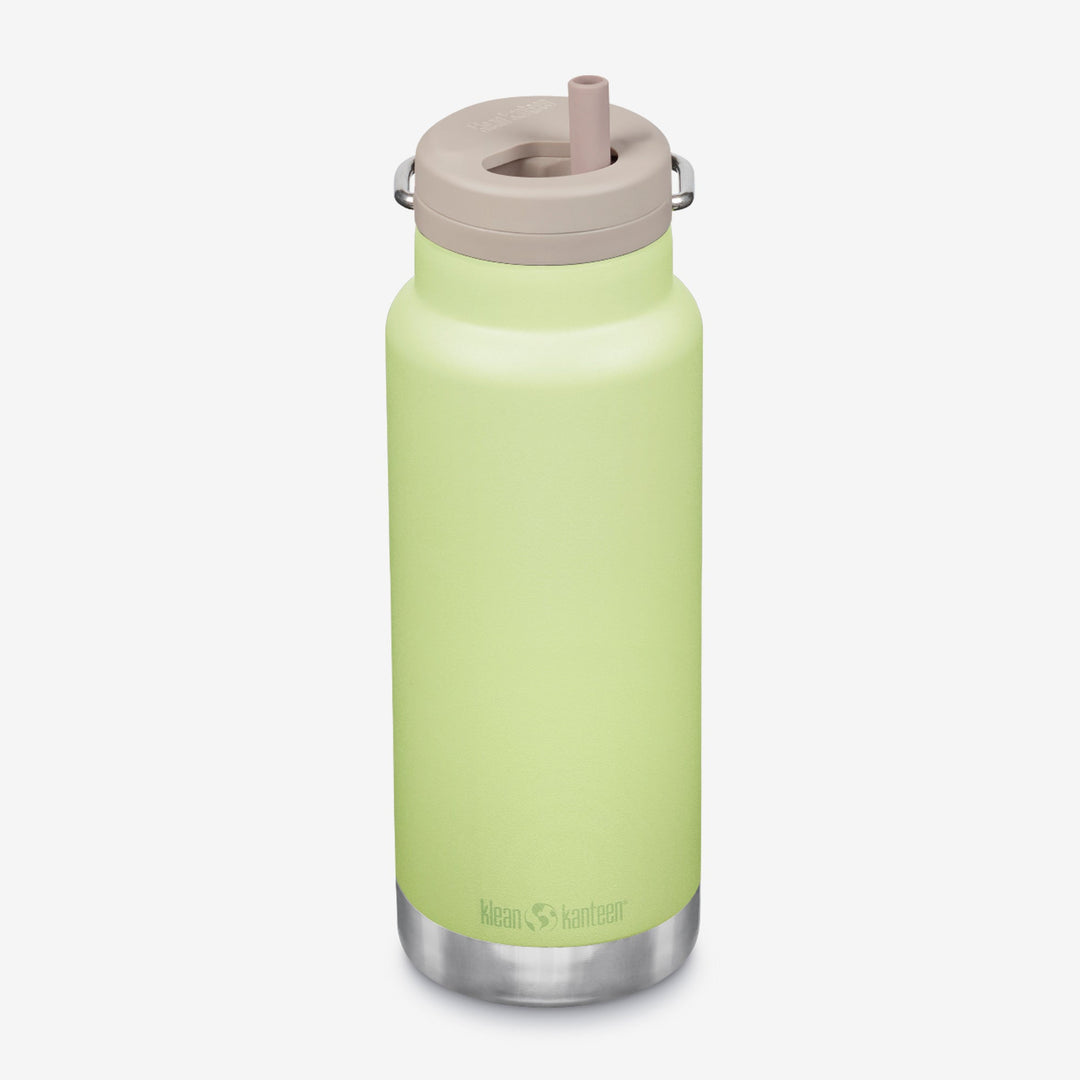 Sleek Klean Kanteen 32oz TKWide with Twist Cap in Shale Black, designed with stainless steel and wide mouth top