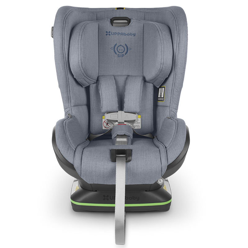 uppababy convertible knox car seat with headrest lowered