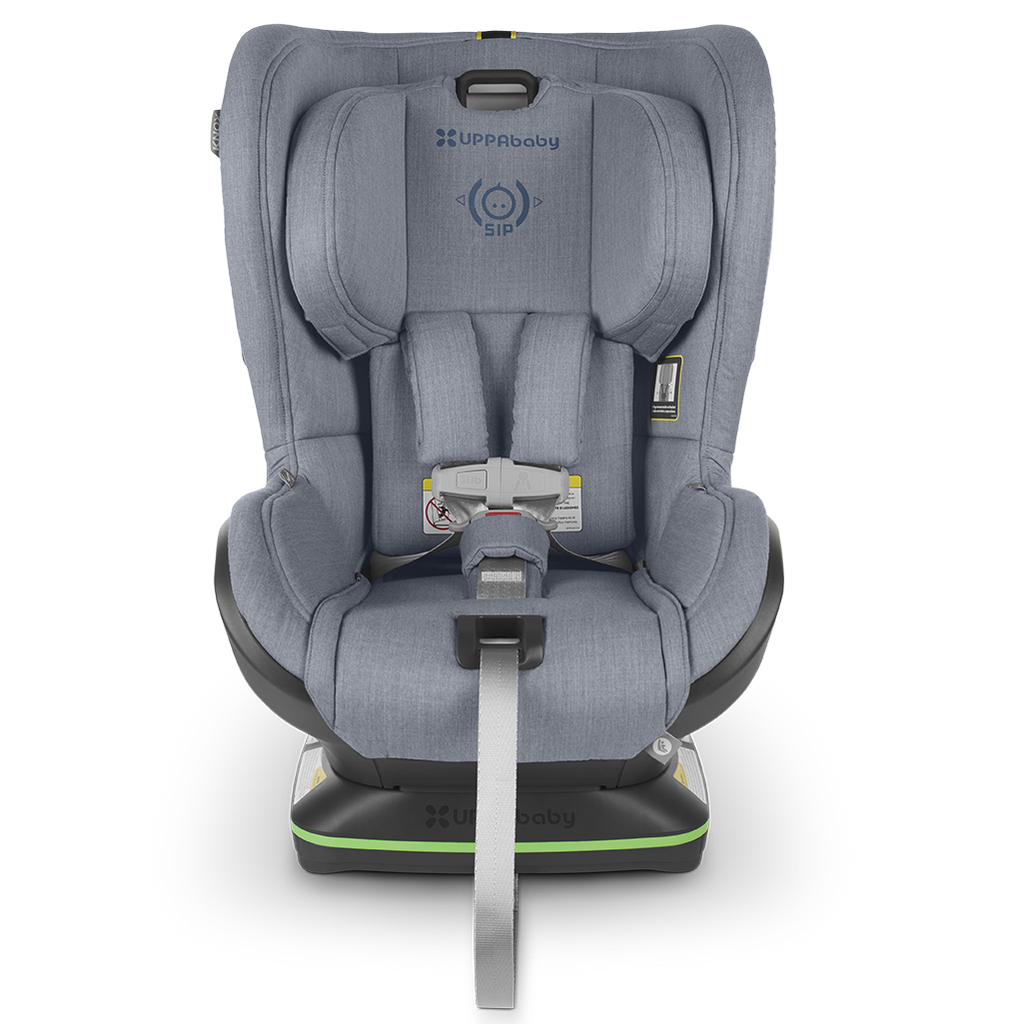 uppababy knox car seat with headrest lowered