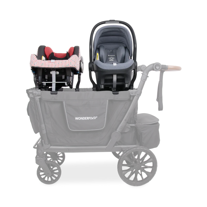 Upgrade your stroller wagon accessories with Wonderfold L2 Car Seat Adapters for quick and secure car seat installation