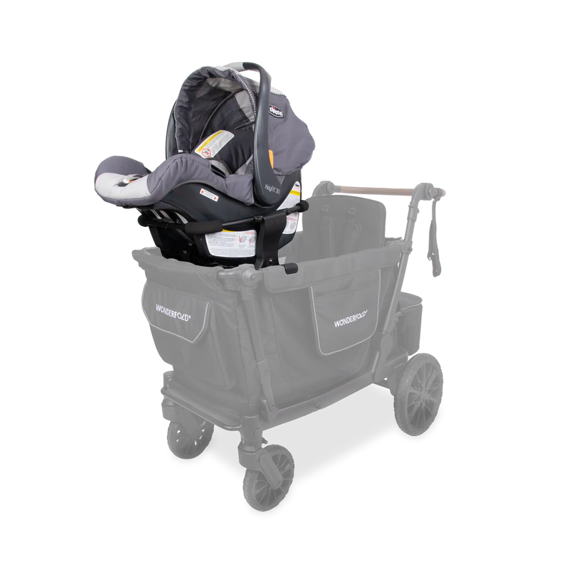 Built for wagon stroller versatility, Wonderfold L2 Car Seat Adapters support secure infant car seat connections