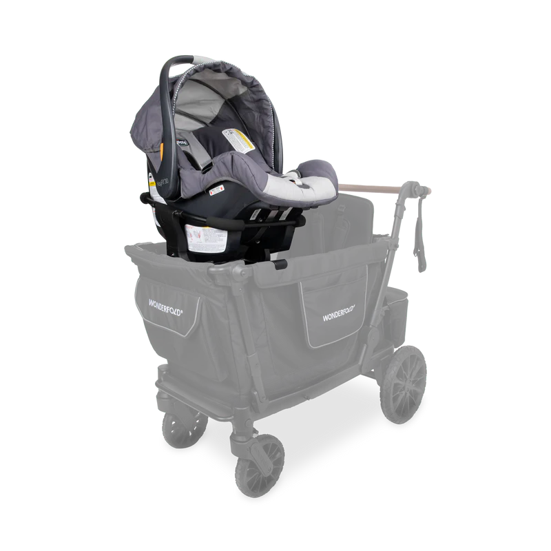 Perfect for twins stroller setups, Wonderfold L2 Car Seat Adapters allow safe dual infant seating solutions
