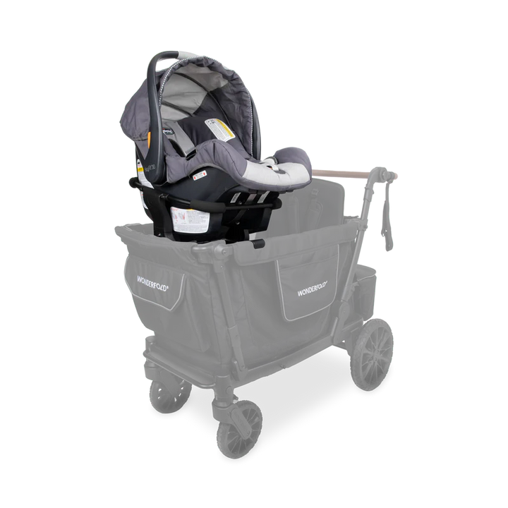 Perfect for twins stroller setups, Wonderfold L2 Car Seat Adapters allow safe dual infant seating solutions