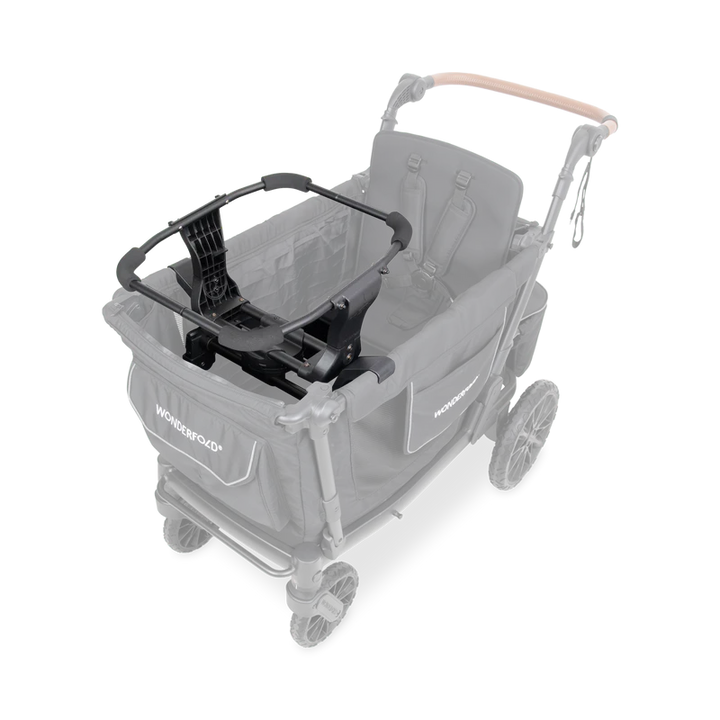 Designed for a wagon stroller, Wonderfold L2 Car Seat Adapters provide a safe and easy way to connect infant seats