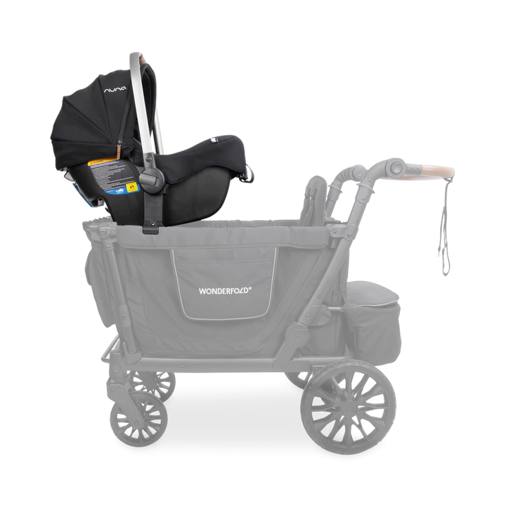 Designed for doble stroller use, Wonderfold L2 Car Seat Adapters ensure a secure and stable car seat fit