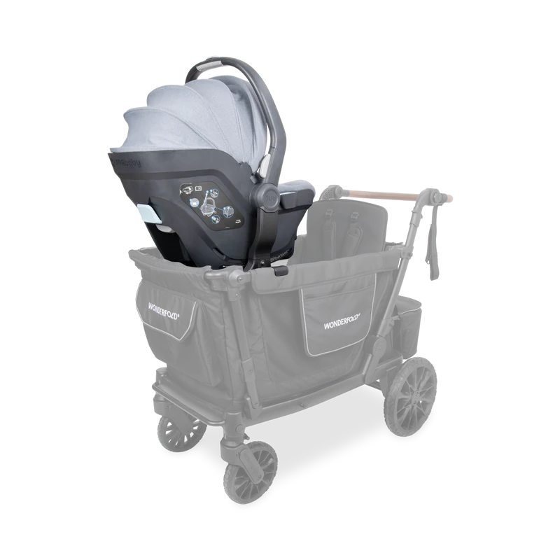 Optimize your wagon stroller with Wonderfold L2 Car Seat Adapters for reliable infant car seat integration