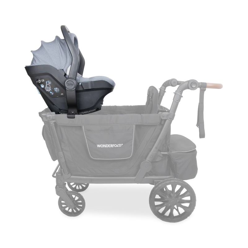 Complete your double stroller setup with Wonderfold L2 Car Seat Adapters for smooth and secure rides