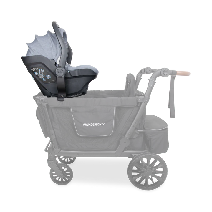 Complete your double stroller setup with Wonderfold L2 Car Seat Adapters for smooth and secure rides