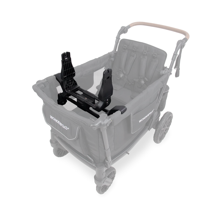 Upgrade to the best baby stroller with Wonderfold L4 Car Seat Adapters for seamless infant car seat integration