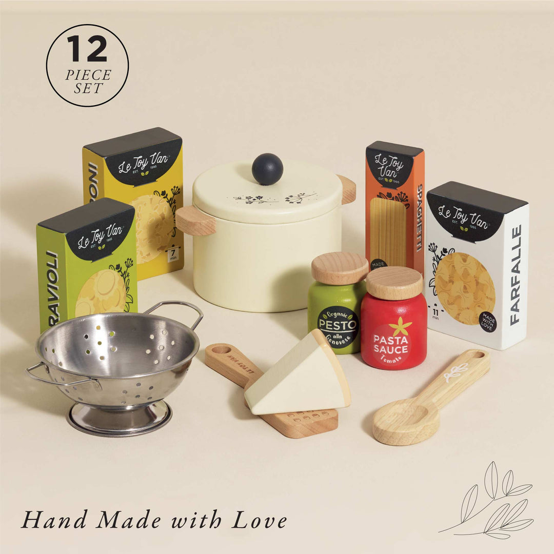 Le Toy Van pretend play pasta set kids toy