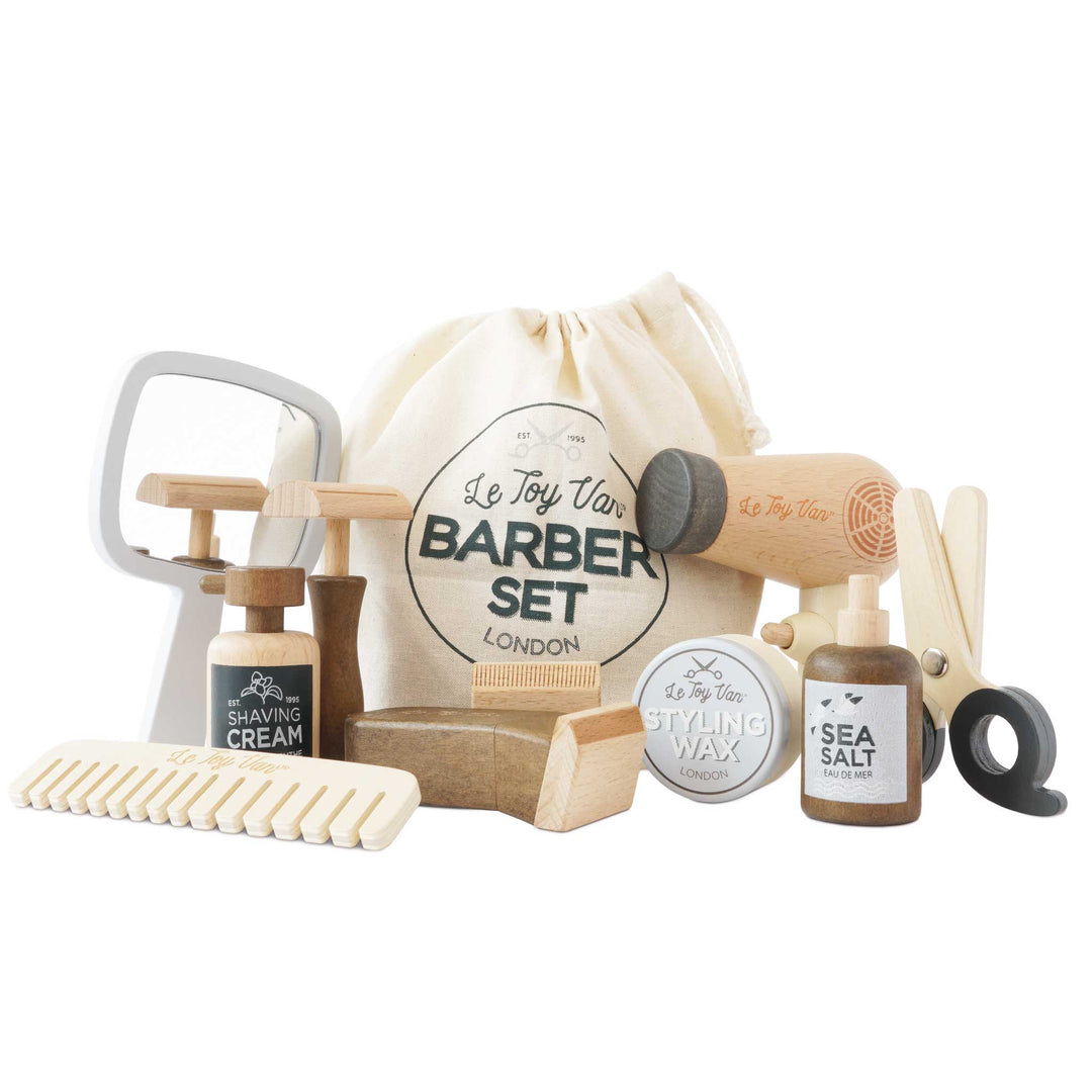 Le Toy Van Barber Set Wooden Toys for Kids