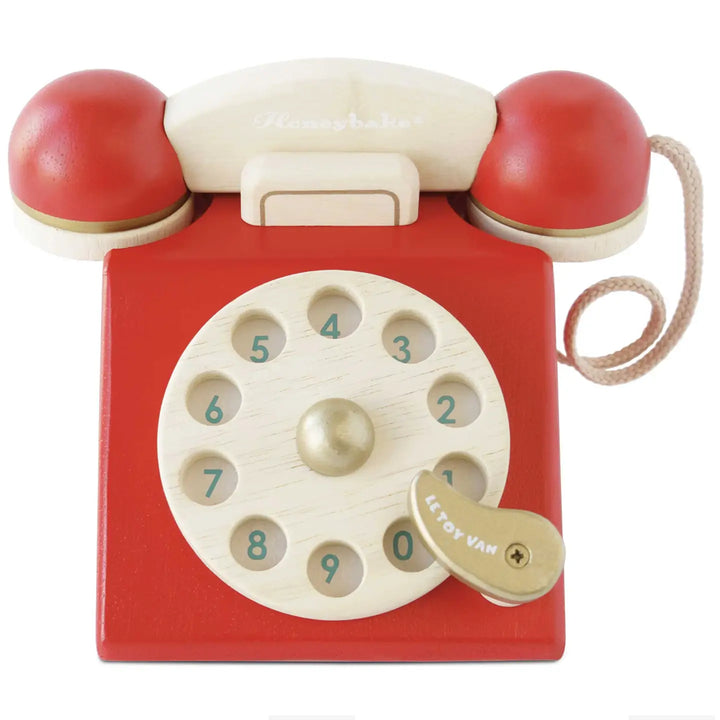 Le Toy Van Vintage Phone wooden toy
