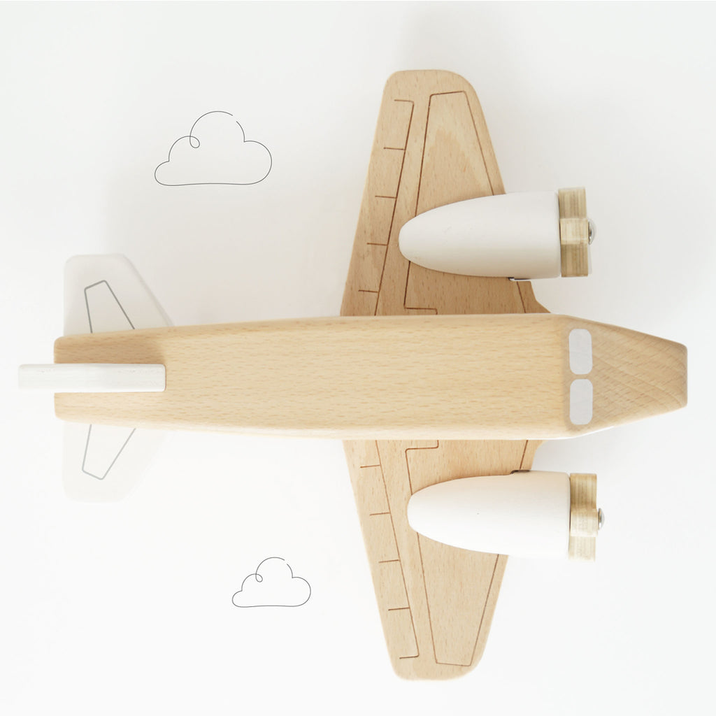 Le Toy Van Wooden Plane  wooden toys for kids