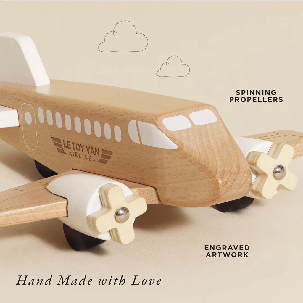 Le Toy Van Wooden Plane wooden vehicle toys