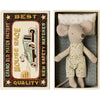 Maileg little brother mouse in matchbox with pajamas