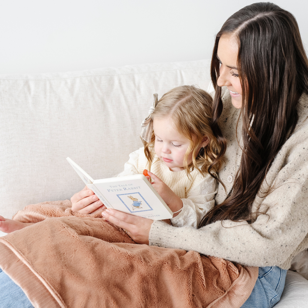 Cuddle time is sweeter with Rosy Lush Receiving Blanket by Saranoni, ideal for baby receiving blankets.
