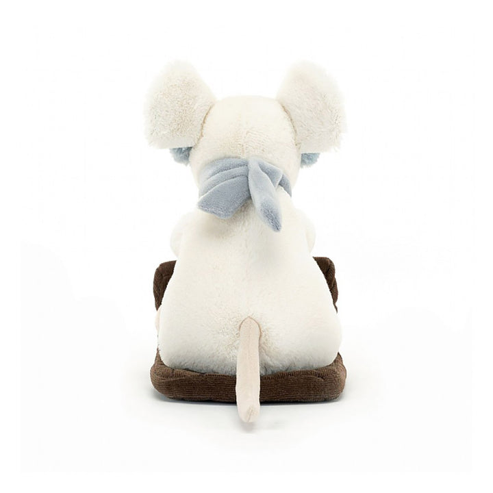 sledding mouse jellycat