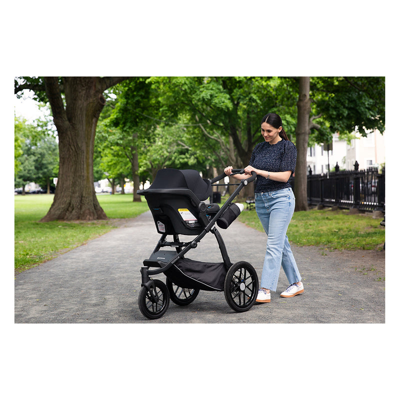 UPPAbaby Ridge Mesa Max Travel System with upgraded harness system for easy adjustment